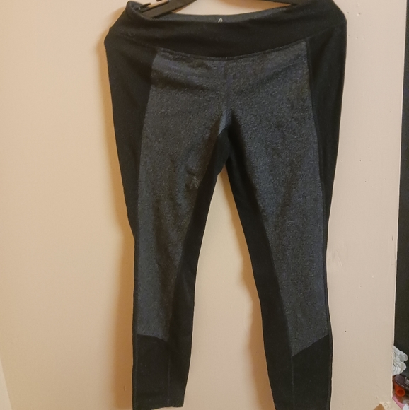 Prana Pants - Prana Leggings Black Gray Size M In Good Condition